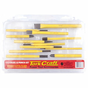 Tork craft chisel and punch set 12pc | TCPU20311