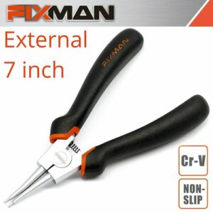 Fixman straight external circlip pliers 7'/175mm(FIX A0902)