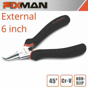 Fixman external circlip pliers 6'/145mm x 45 deg(FIX A1001)