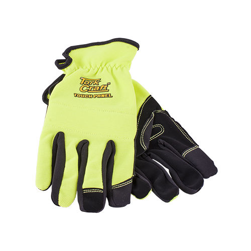 Glove yellow with pu palm size medium multi purpose | GL51