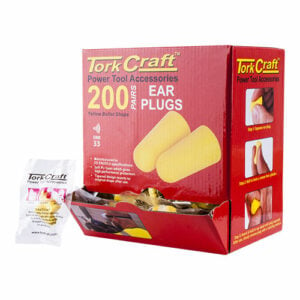 Ear plug 200pc bullet shape snr33 yellow per box | TCEP1000