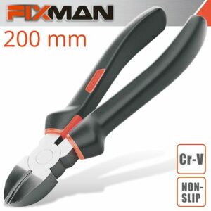 Fixman industrial diagonal side cutting pliers 8' 200mm(FIX A0405)