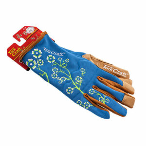 Ladies slim fit garden gloves blue x-small | GL41