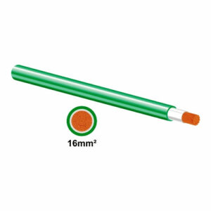 Welding cable 16mm green 6m
