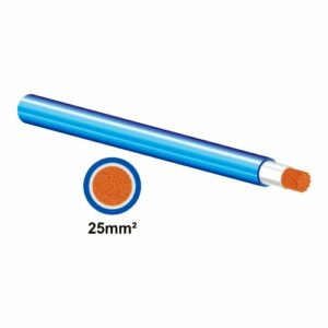 Welding cable 25mm blue 30m