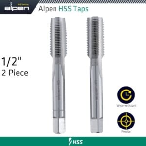 Hss hand tap set g 1/2' pouched