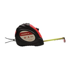 Tape Measure Ged Red L.8M Tape Width25mm