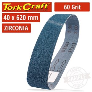 Tork Craft Zirconia Sanding Belts 40mmx620mm 60Grit | MY3025-2-3