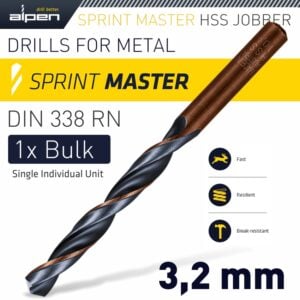 Sprint master din 338 3.2mm bulk ind pack | ALP6260032