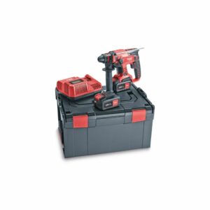 Flex CHE 18.0-EC/5.0 Set 20mm SDS+ Rotary Hammer Drill Set c/w 2x 5.0Ah batteries and intelligent charger in a L-BOXX | NEW 461768