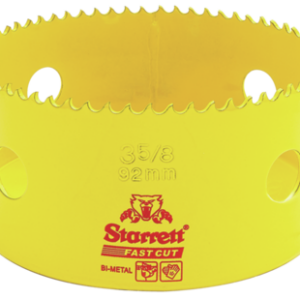 Starrett FCH0358-G HSS Fast Cut Hole Saw 3-5/8″ | STT1092