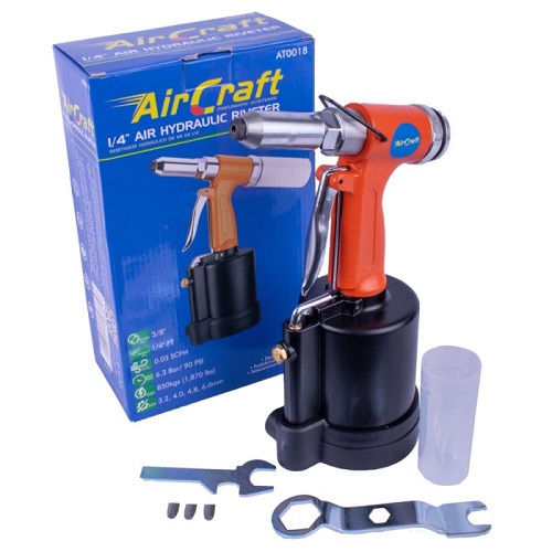 AirCraft Professional Hydraulic Riveter 1/4" | AT0018