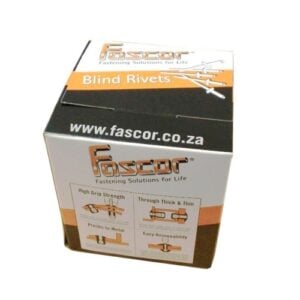 Fascor 500Pc Rivets 4.0x18mm | FAS54018