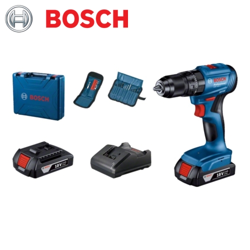 Bosch GSB 185-LI Cordless Combi 2 x 2.0Ah 18V Battery Kit | 06019K31K2