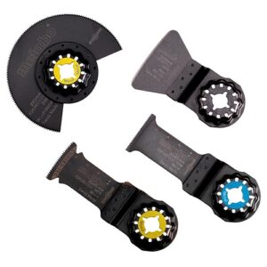 Metabo 4Pc Interior Finishing Set Starlock Oscillating Accessories | 626420000